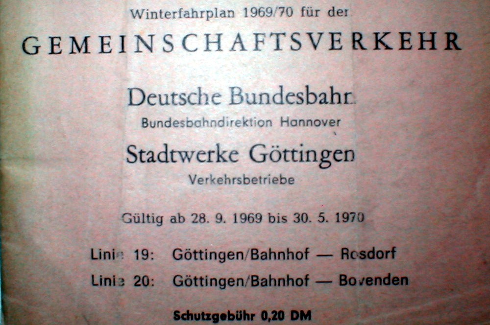 Fahrplan